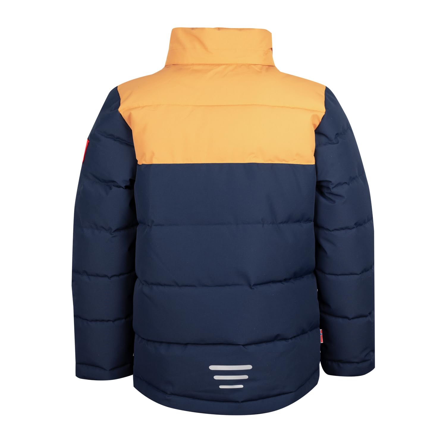 Trollkids Dziewczęca kurtka zimowa Gryllefjord, Marineblau/Honig/Feuerbeere, 128 cm