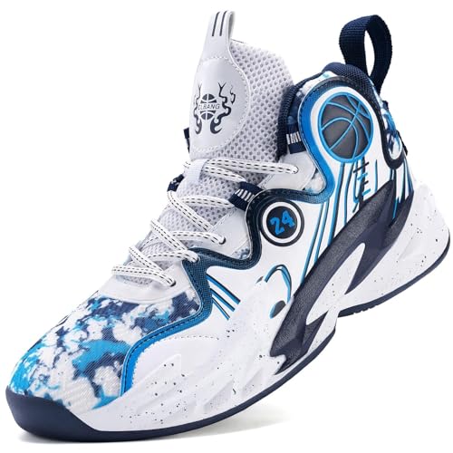 Moodeng Men's Basketball Shoes Anti-Slip...