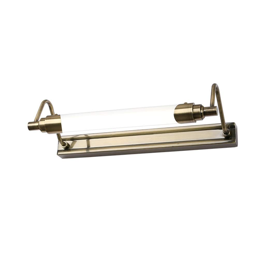 Lámpara de Espejo de Maquillaje Moderna con iluminación para vestidor, Espejo de gabinete, Aplique de Pared (tamaño: 60 cm) Times