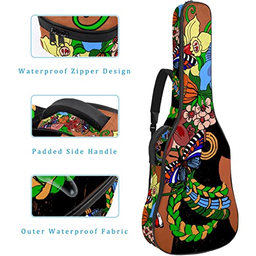 Hondank Housse de protection rembourrée pour guitare acoustique classique Motif marbre Noir, Multicolore 06, 42.9×16.9×4… - Les Beatles, Paul McCartney, John Lennon, RIngo Starr, George Harrison Hondank Housse de protection rembourrée pour guitare acoustique classique Motif marbre Noir, Multicolore 06, 42.9x16.9x4… – Image 5