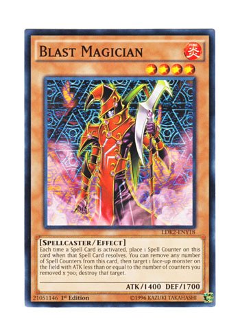 Amazon.co.jp: 遊戯王 英語版 LDK2-ENY18 Blast Magician ブラッド