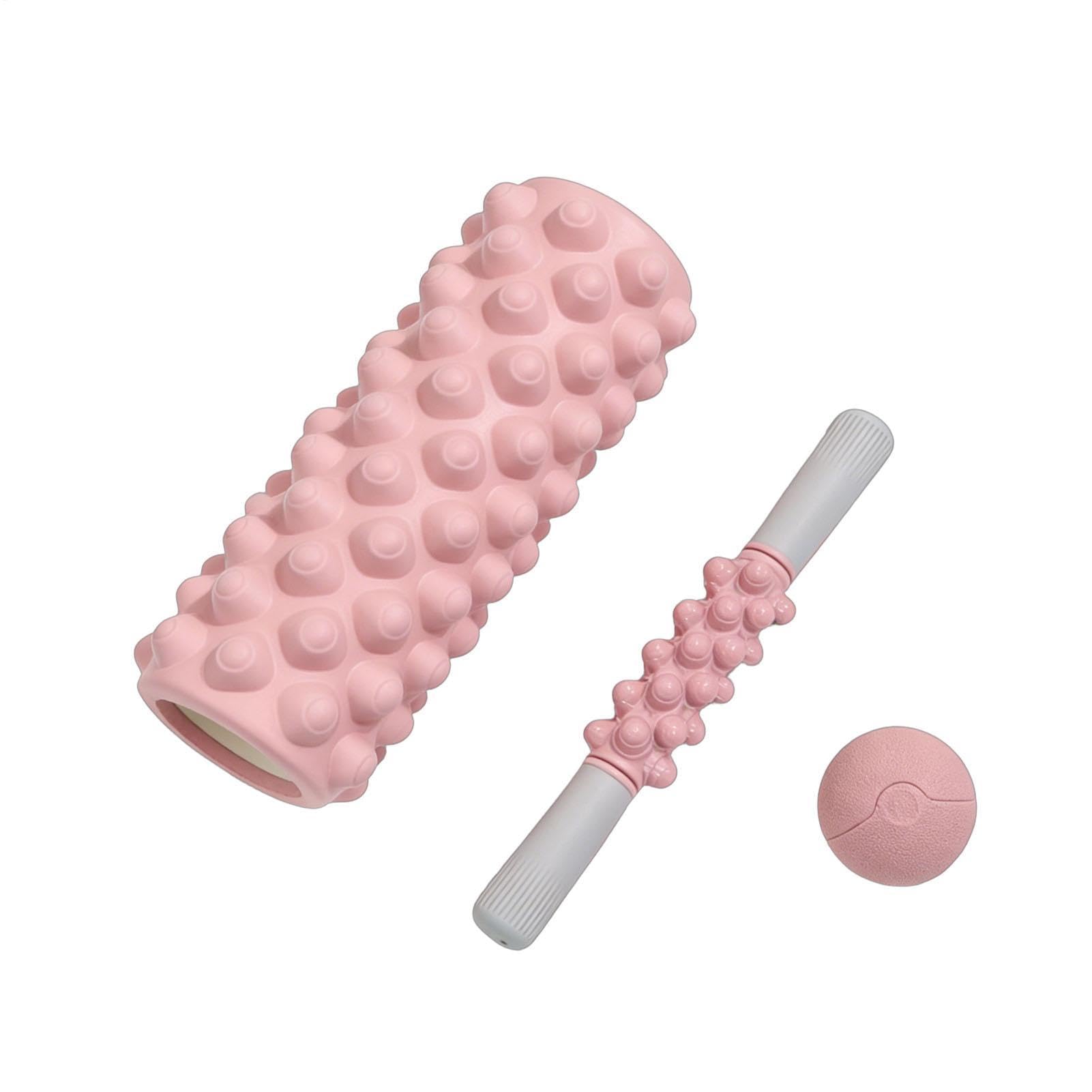 Faszienrolle Set 2tlg Anti-Rutsch-Boost mit Ball für die Regeneration
