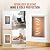 VEVOR 3-Flap Pet Door for Wall, Metal Frame with Lock, Energy-Efficient Insulated Pet Door, Easy to Install in Interior or Exterior Walls, Dog Door for Medium Dogs (White-Medium)