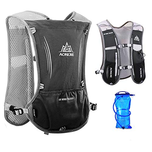 AONIJIE Running Backpack Women Running Hydration Backpack for Men Lightweight Hydration Pack Running...