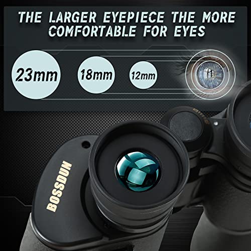 Potente Binocolo 10x50 per Adulti con Visione