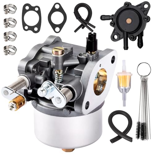 Carburetor for EZGO 295cc Robin Engine Golf Cart Gas Club Car 4-Cycle Engine 1991-UP TXT Medalist Marathon Freedom ST with Fuel Pump, Carb Replace OEM# 72558G01 72558G05 72840G02 26645G01 26645G03
