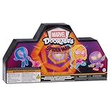 Marvel Doorables Across The Spider-Verse Collector Set, Amazon Exclusive, Collectible Toy Figures, Boys and Girls Ages 5 Up, Kids Toys for Ages 5 Up by Just Play