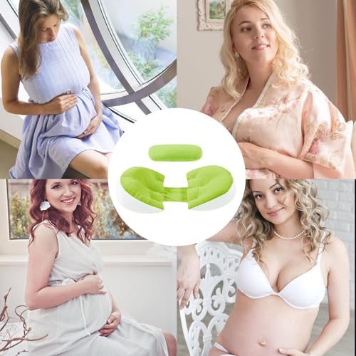 Fovolat Almofadas de maternidade, almofada de corpo para gravidez | Travesseiro confortável para dor