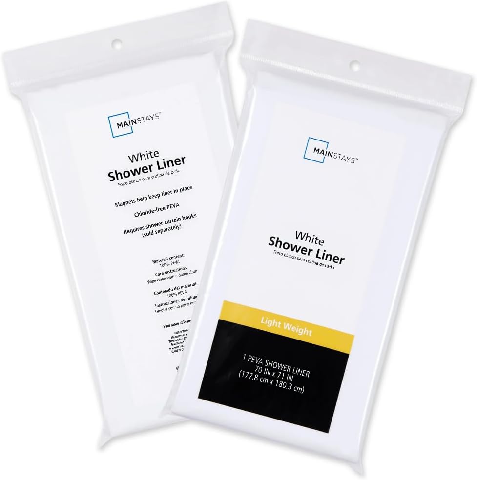 Light Weight PEVA Shower Liner Collection