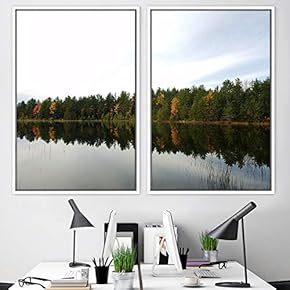 signwin 2 Piece Framed Canvas Wall Art Greenlands...