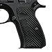 Cool Hand G10 Grips for CZ 75 85 Compact, Palm Swell Back Style, Mag Release, OPS Texture,H6C-G-1