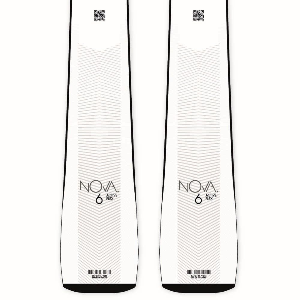 Rossignol - Pack Skis Nova 6 + Fixations Xpress 11 W Gw Blanc Femme - Femme - Blanc