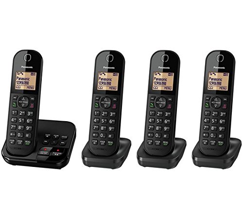 Panasonic KX-TGC424 Schnurloses Telefon mit Anrufbeantworter (strahlungsarm)
