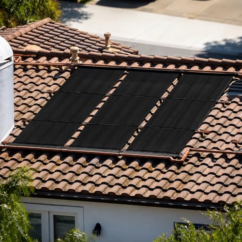XtremepowerUS Solar Pool Heater 4'x20' Spa