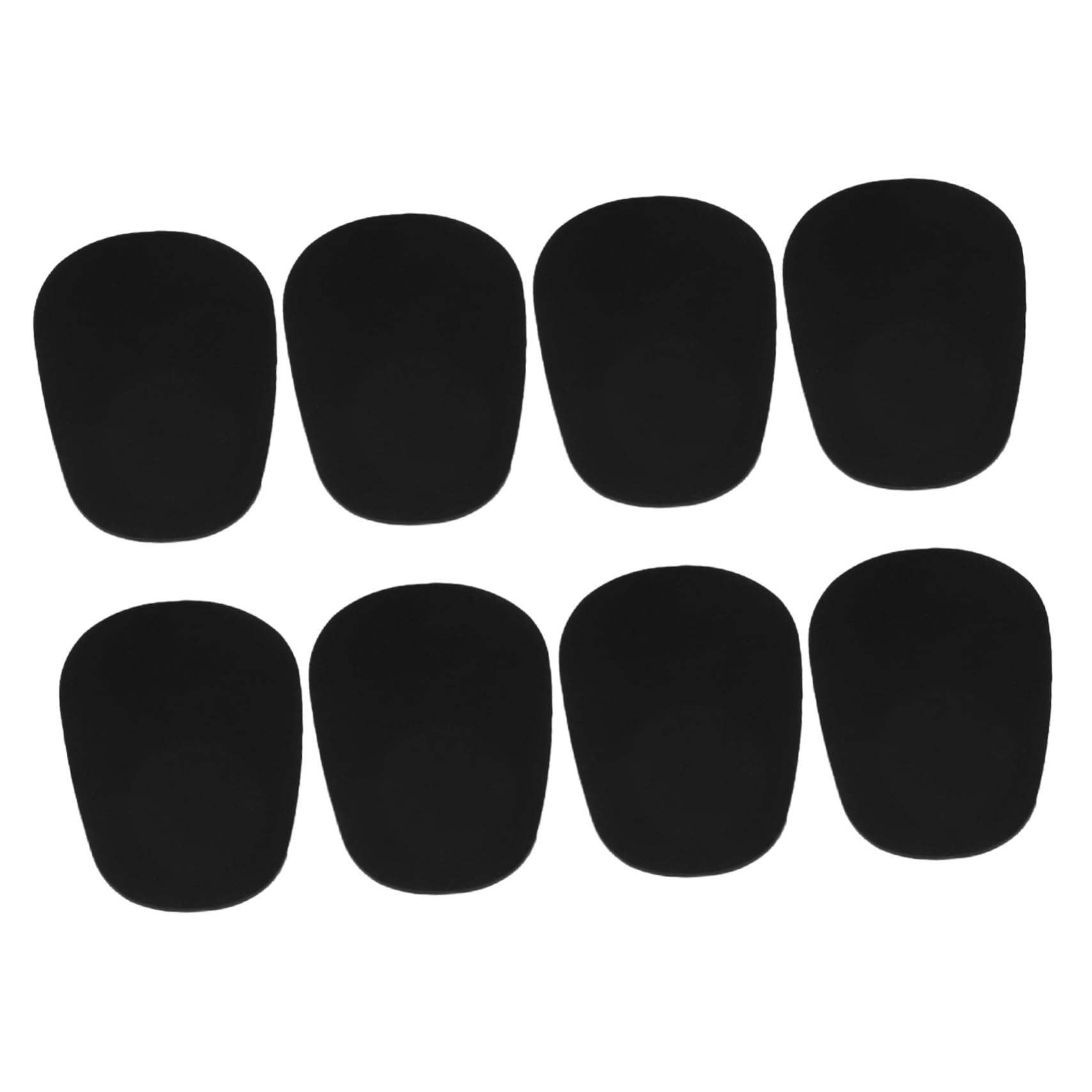 BESPORTBLE 8pcs Silicone Saxophone Mouthpiece Pads Durable Sax Gaskets for Alto Tenor Saxophones Lightweight and Portable Sax Mouthpiece Cushions Enhance Comfort Sound