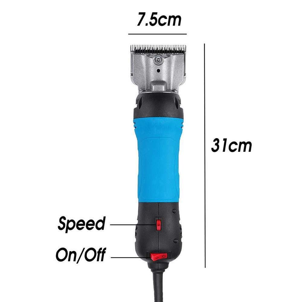 Profesional Maquina de Esquilar para Caballo, Esquiladora Caballos 690W & 6 Velocidades Ajustables Eléctrica Maquinilla Cortapelos para Animales de Granja Grandes, Cuidado del Caballo