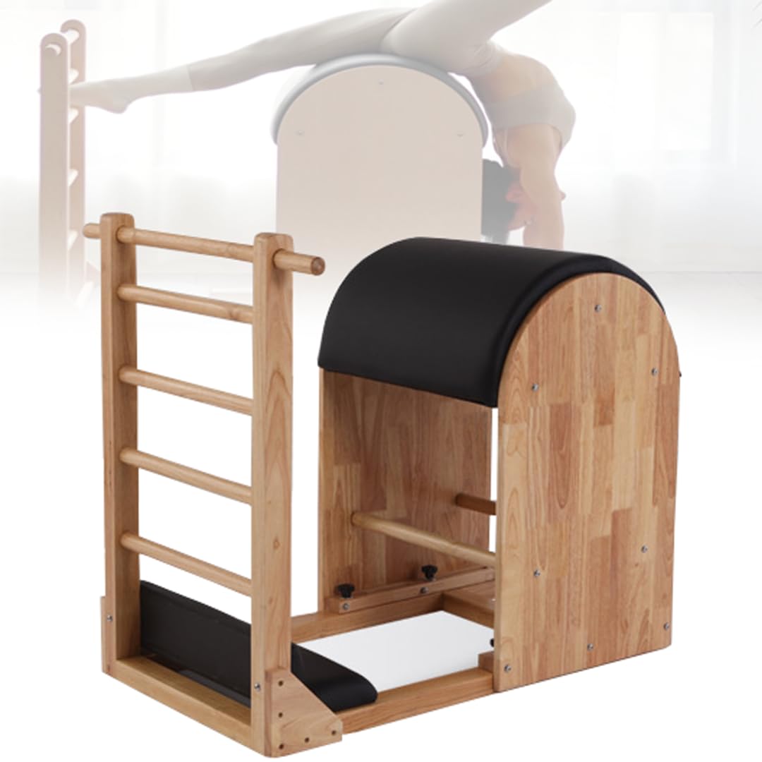 ラダーバレル　新品　グレー Amazon.co.jp: ピラティスラダーバレル、ヴィンテージ無垢材