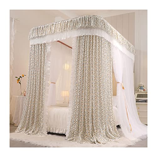 Baldaquin de lit en U pour chambre de fille romantique - 2