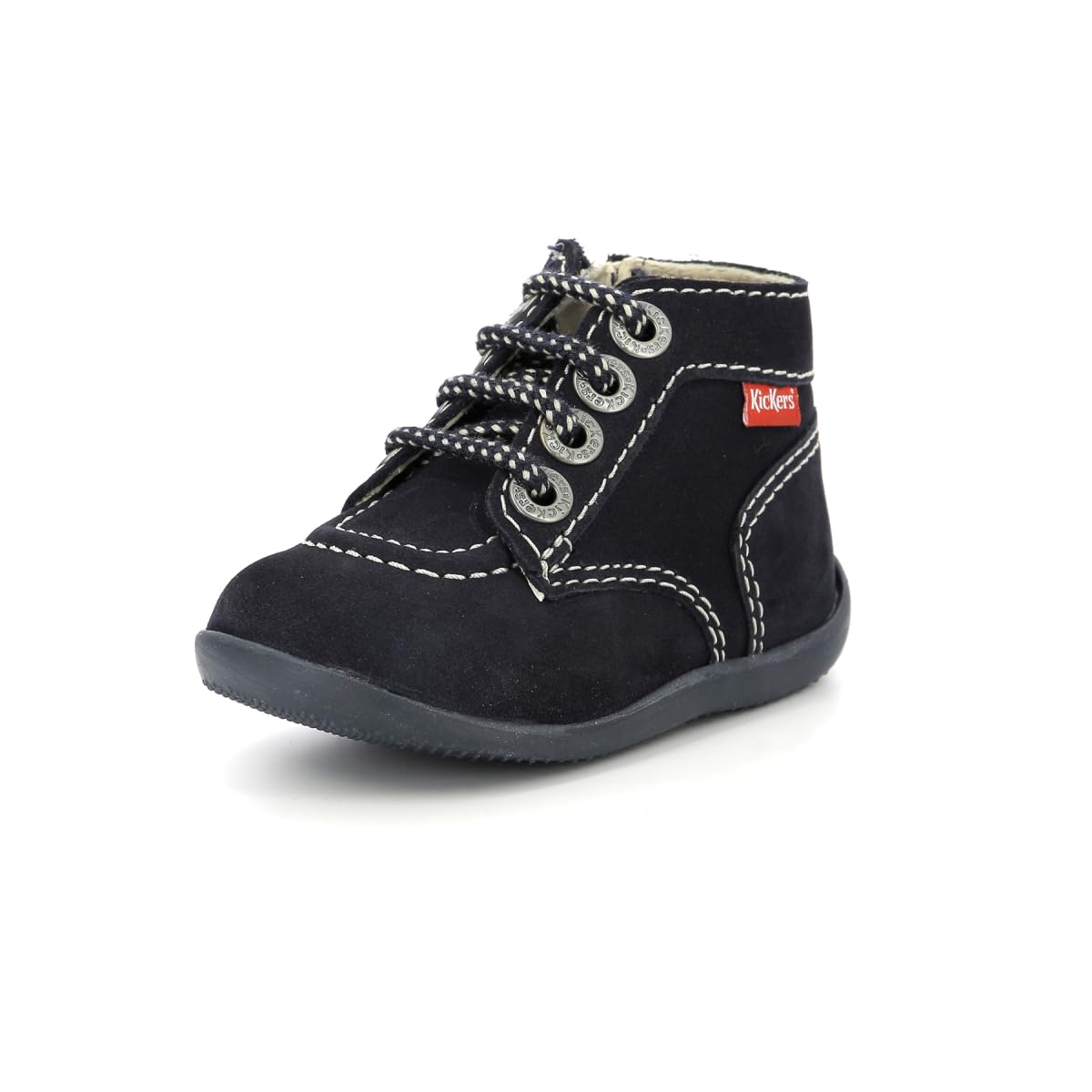 Kickers Bonzip, Bottillons Mixte, Marine, 20