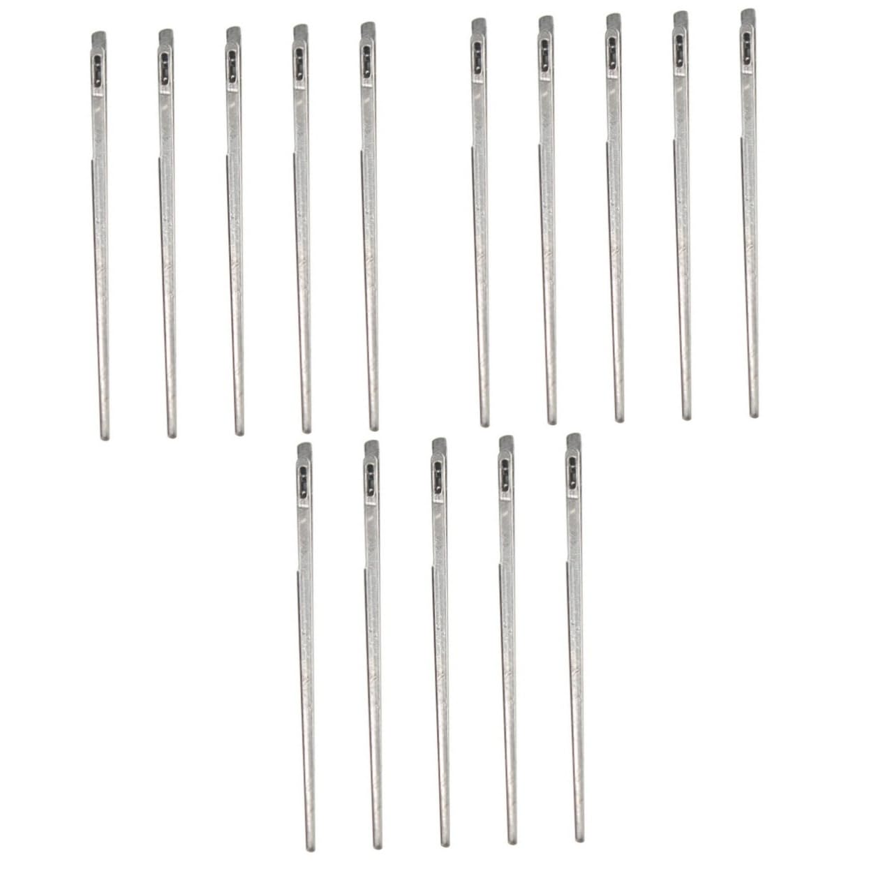 BEBEMOKO 3sets 5pcs Weaving Needles for Leather Work Durable Leather Cord Needles Easy to Use DIY Braiding Tools for Crafting and Stitching Projects 5pcs*3