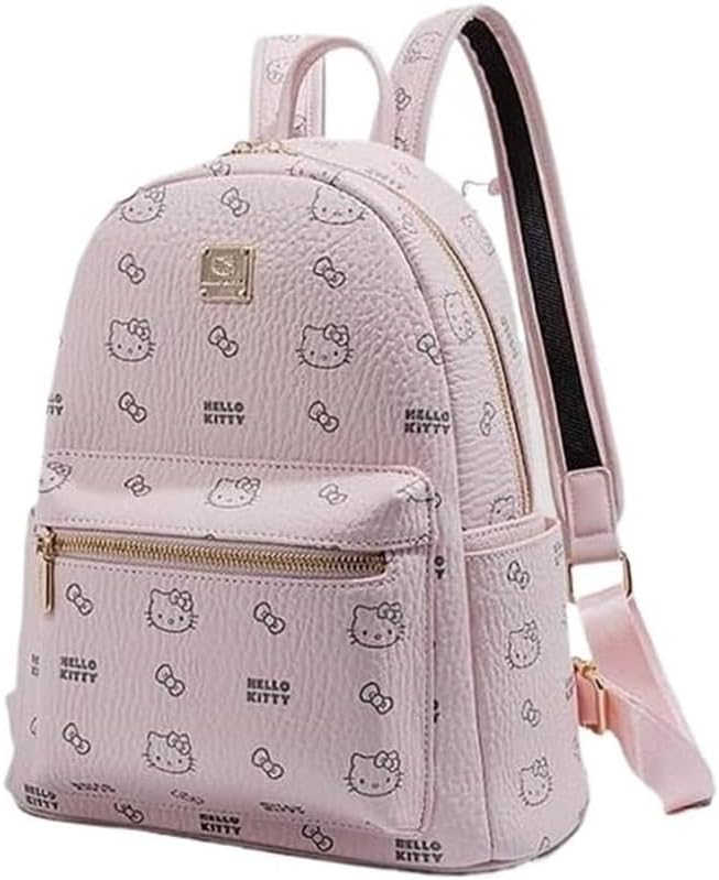 [MYLsteerg] ハローキティ バッグ リュックサックリュック おしゃれ スクールバッグ デイパック バックパック 大容量 軽