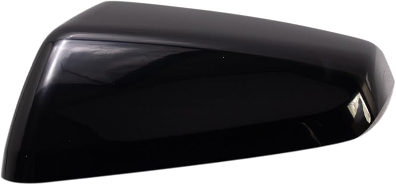 Capa do retrovisor externo esquerdo AM Autoparts preta para pintura – Chevrolet Equinox e GMC Terrain 2018 a 2021