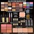 Professional Makeup Kit for Women Full Kit with Mirror 58 Colors All in One Make up Gift Set for Girls Included Eyeshadow,Compact Powder,Blusher,Lipstick,Eyebrow Pencil,Gitter Gel,Eyeliner,Mascara (N)