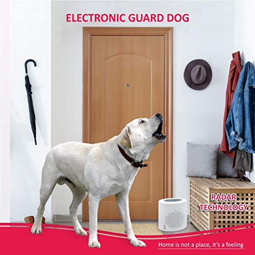 ELRO ARD51 Elektronischer Wachhund mit realistischem 3D-Hundesound - Mit Sensor