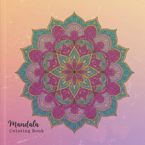 Mandala: Coloring Book: Relaxing Floral Patterns