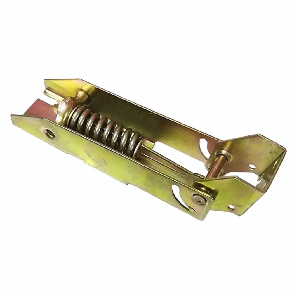 1 Pack Chest Freezer Door Hinge, Heavy Duty Iron Replacement Spring Loaded Counterbalance for Fridge Lid Repair