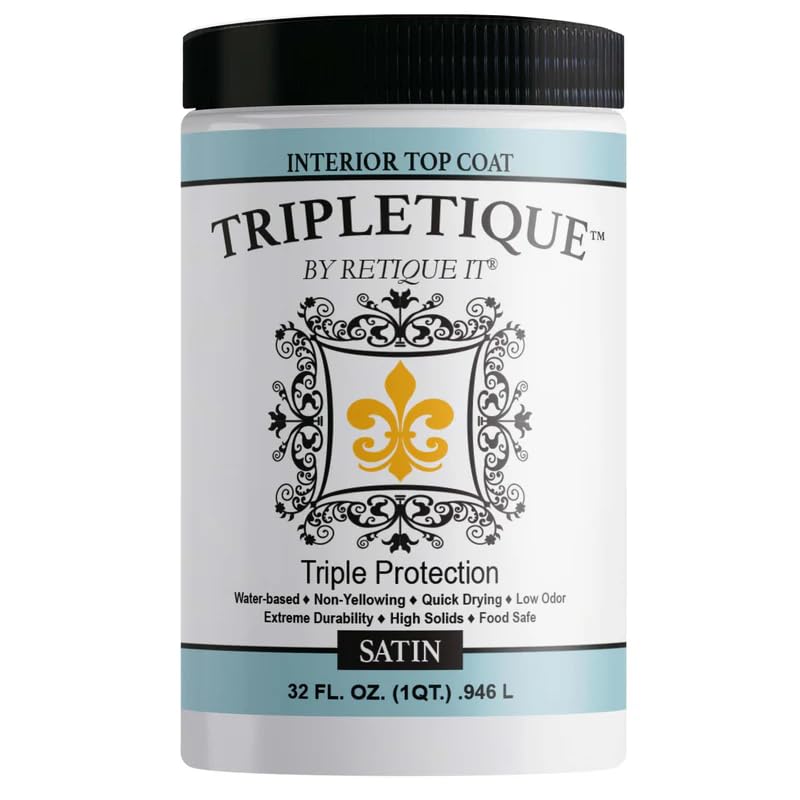 Retique It Tripletique Waterbased Epoxy Alternative Extreme Sealer (32 oz, Satin)