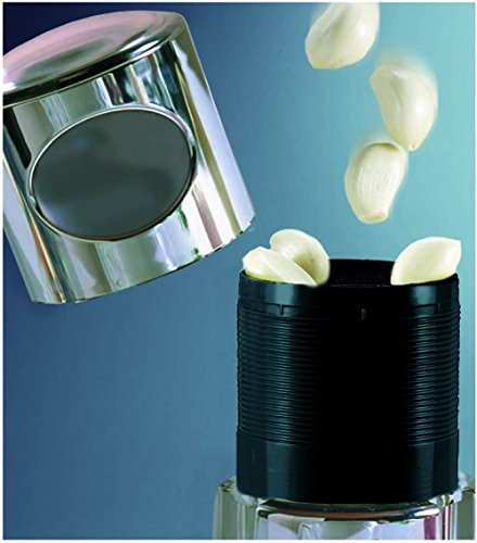 Revel Chrome Wet and Dry Coffee Spice Grinder, 220 Volts (Not for USA-European Cord), 4.5 x 4.5 x 8.5 inch - Thumbnail 4