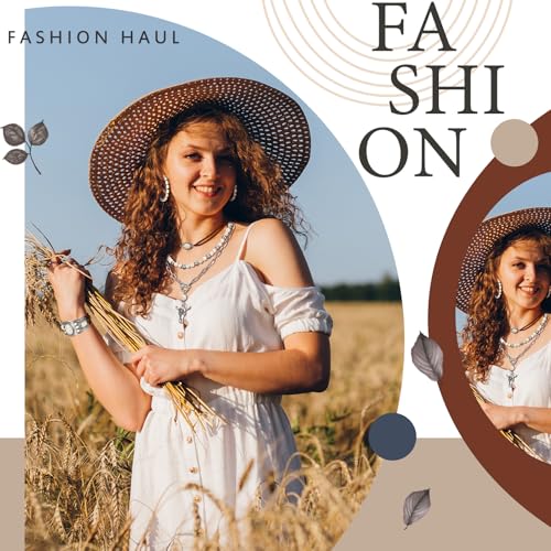 Inbagi 3 Pcs Boho Western Jewelry for Women Turquoise Jewelry Set Vintage Earrings Bracelet Western Bohemian Necklace for Women Cowboy Cowgirls4