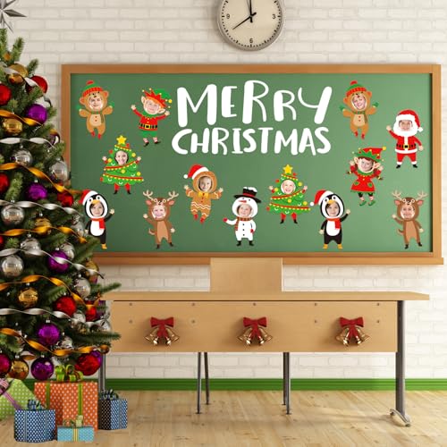 Décorations de Noël en carton prêtes à coller pour animer vos ateliers sans matériel - 5