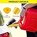 Upgraded Gas Can Spout Replacement Kit, Replacement Gas Can Spout with Flexible Nozzle for Most 1/2/5/10 Gal Can, Anti-Spill Replacement Gas Can Spout Kit with Drill Bit