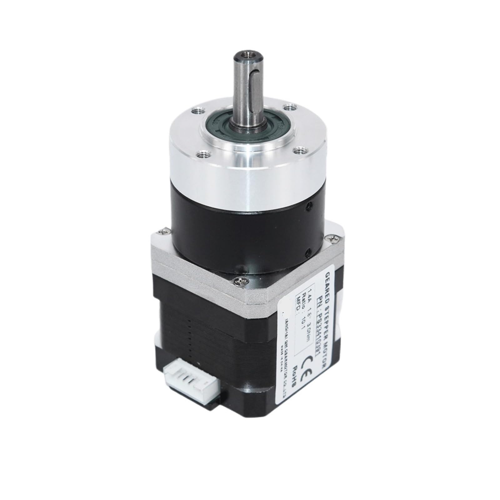 1 Unidad de chavetero, Eje con relación 4, Nema17 1.4A, Longitud 34 mm, arrancador for Electronic Starter Paso a Paso, Reductor de Engranajes planetarios 42