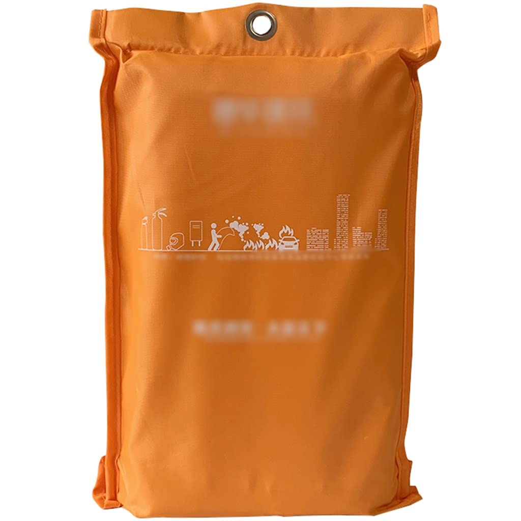 Coperta Antincendio Coperta di Sopravvivenza Dedicata Ai Vigili del Fuoco, Coperta Ignifuga Portatile, Coperte per Saldatura di Emergenza, per Magazzino Scuola (Color : Bianca, Size : 59 * 59inches)