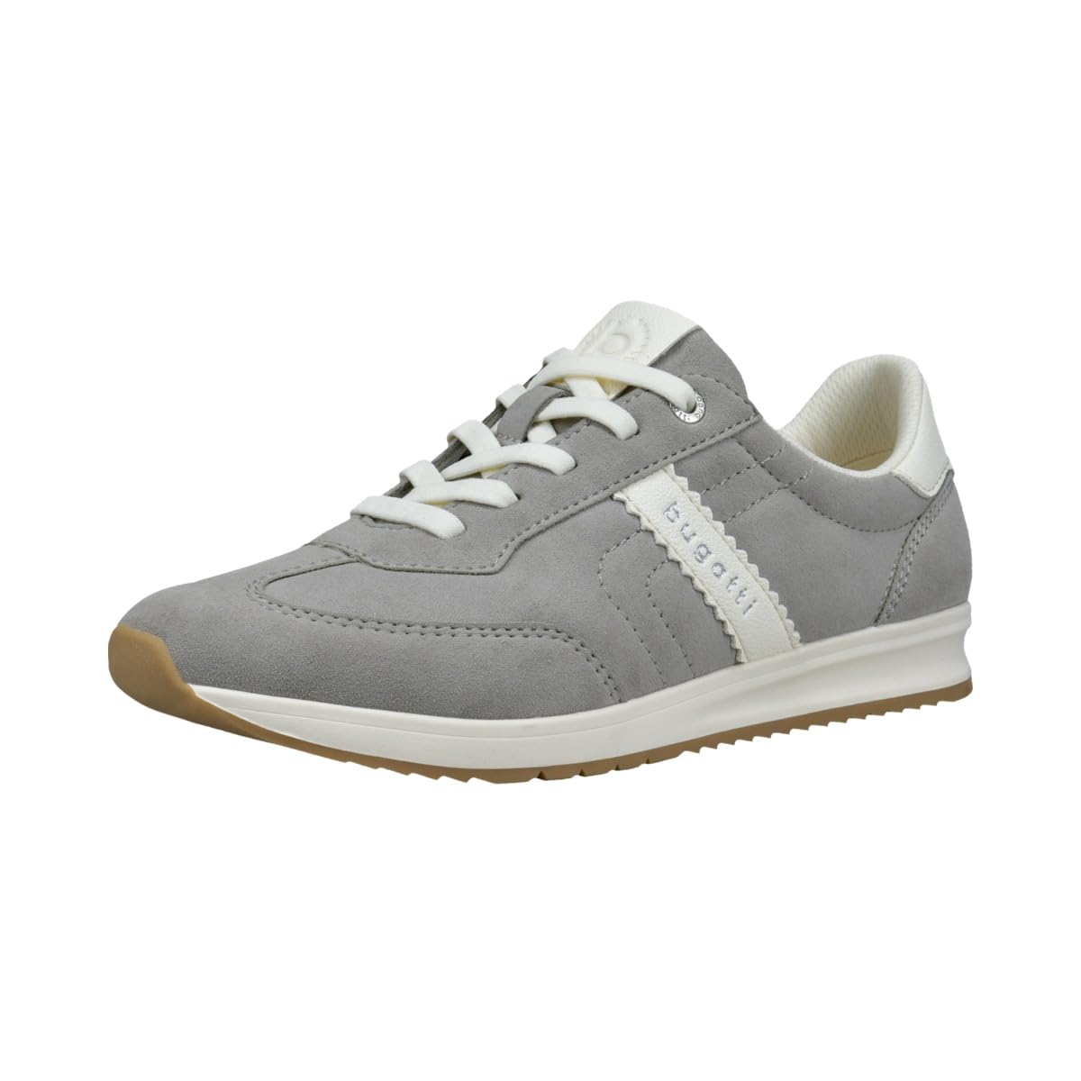 bugatti Women's Trainers 435AVB015550-1521, 39, Grey/Off-White