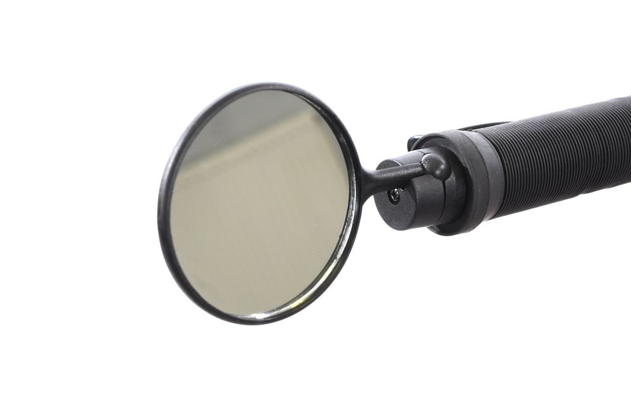 bankrupt_bike_parts BAR END BIKE MIRROR 3" CYCLE SAFETY MIRROR ADJUSTABLE SUITS SOME INVALID SCOOTERS