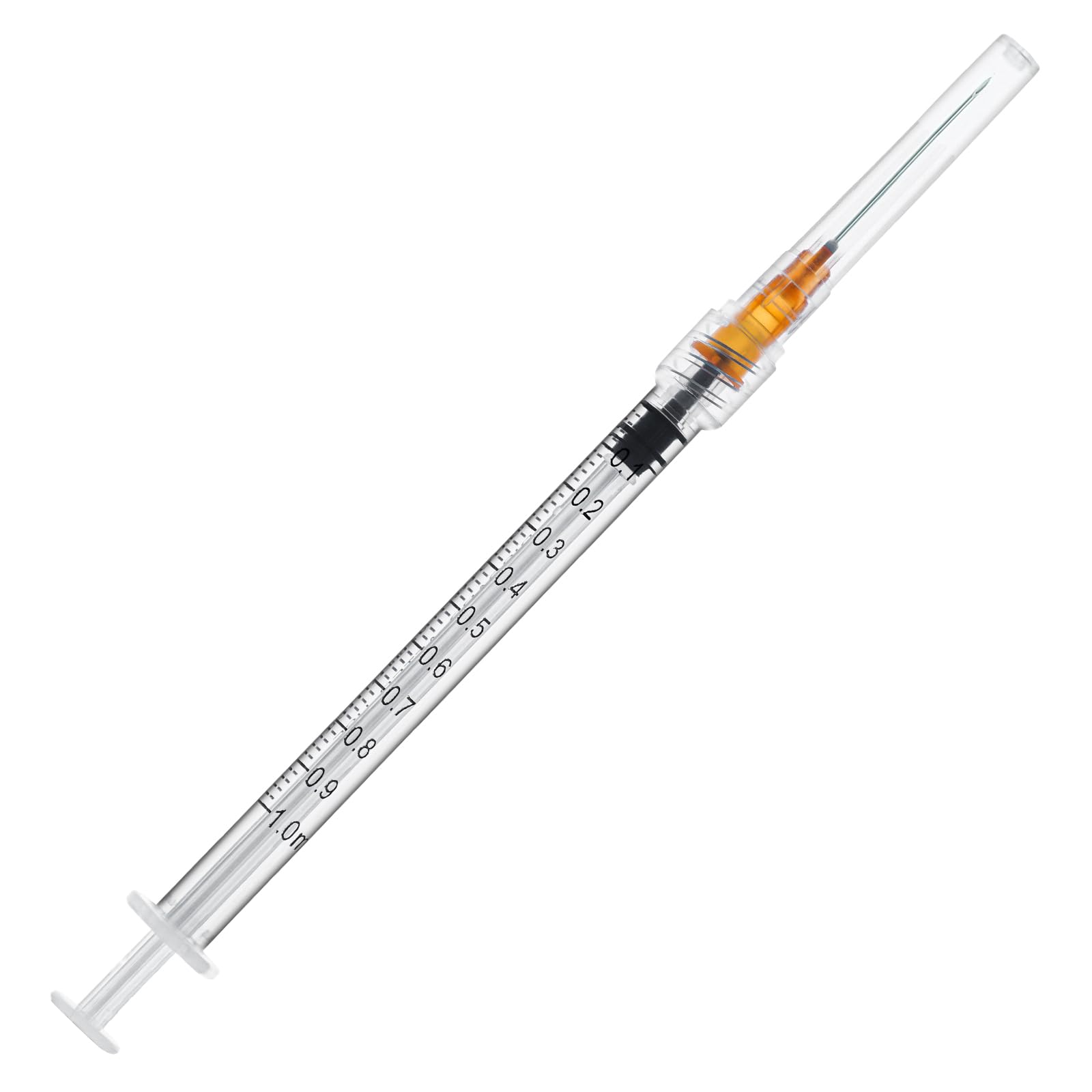 30 Pack 1ml Syringes Lab Supplies with 25Ga 1 Inch,Individual Package