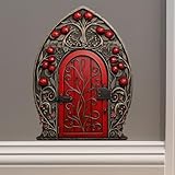 Red Berry Bush Fairy Door - Fairy Door Wall Sticker
