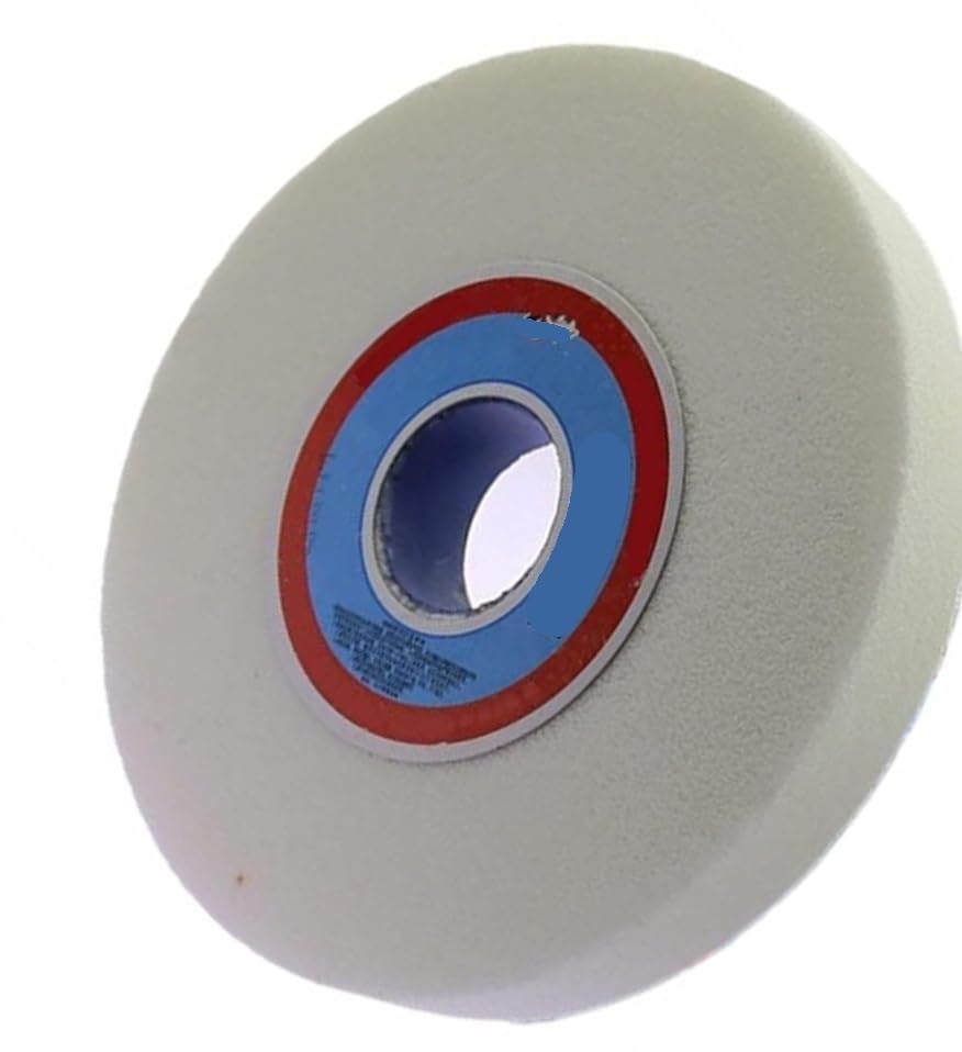 Roue abrasive de 150 mm en corindon blanc durable pour affûter vos outils avec précision