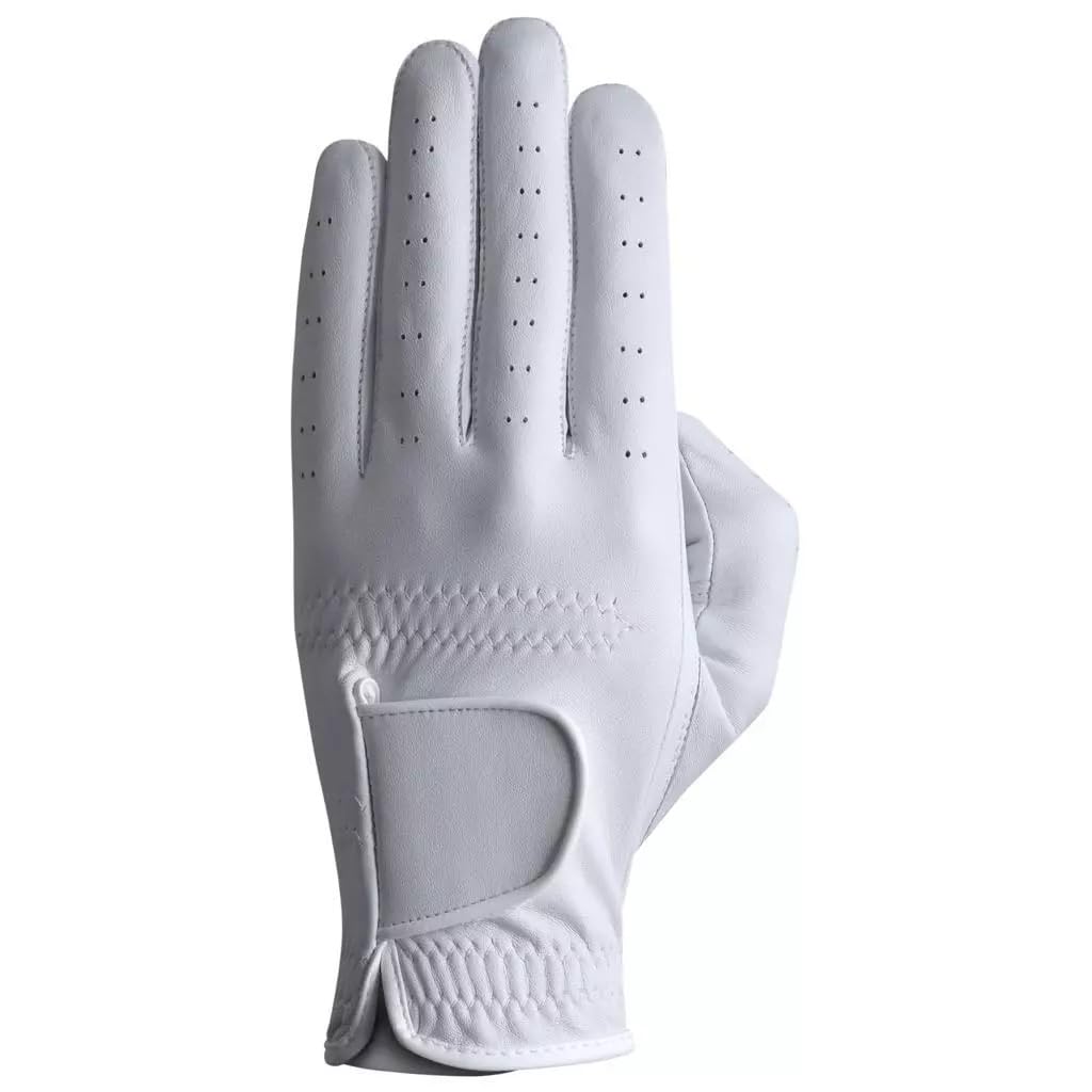 Pack of 4 Gloves Men's Genuine 100% Cabretta Leather Golf Gloves, Made with Special Leather, Left Hand Glove (X-Large)