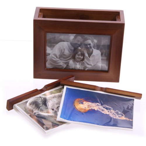 Telaio in legno Box Foto con 2 inserti Album