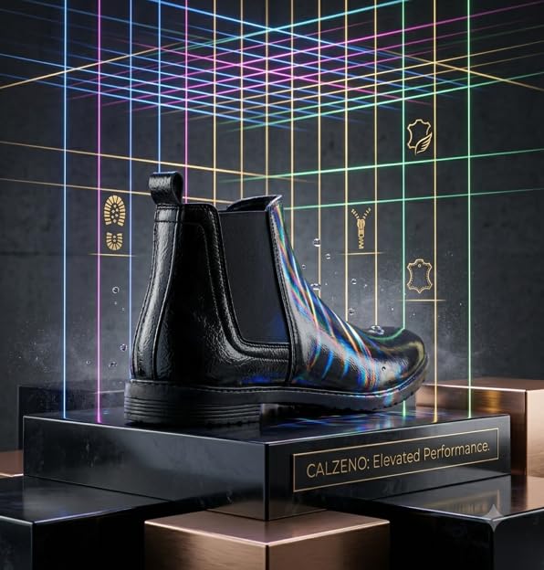 Image of Men's Premium Chelsea Boots, Stylish Slip-On Ankle Shoes