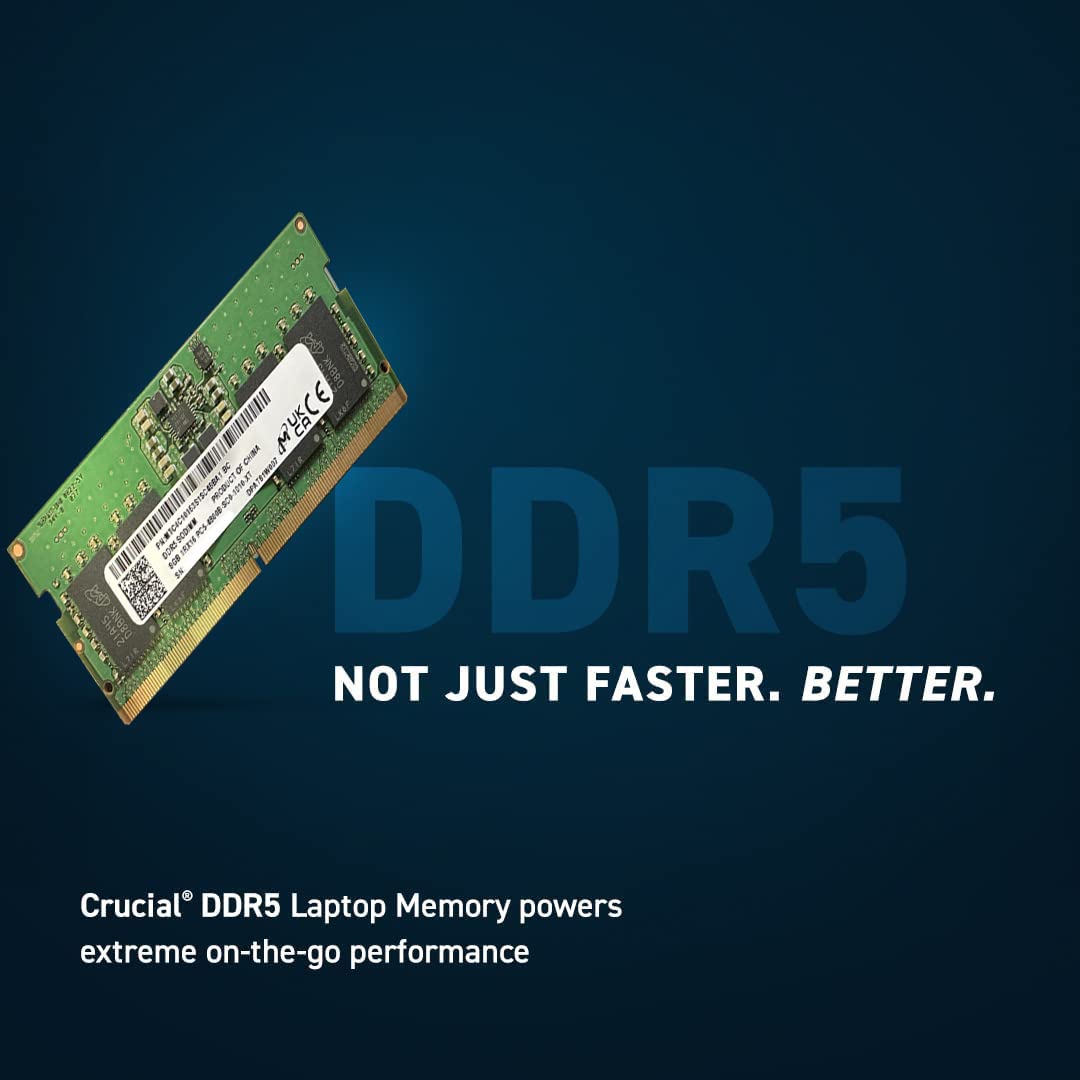 Módulo de memoria RAM de 8 GB DDR5 4800 MHz SODIMM PC5-4800B-SC0