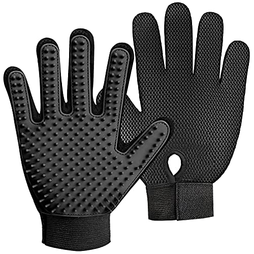 Guanto Toeletta Animali Domestici - Rimuove Peli Di Cane E Gatto, Massaggia E Districa Il Mantello - Foto 14