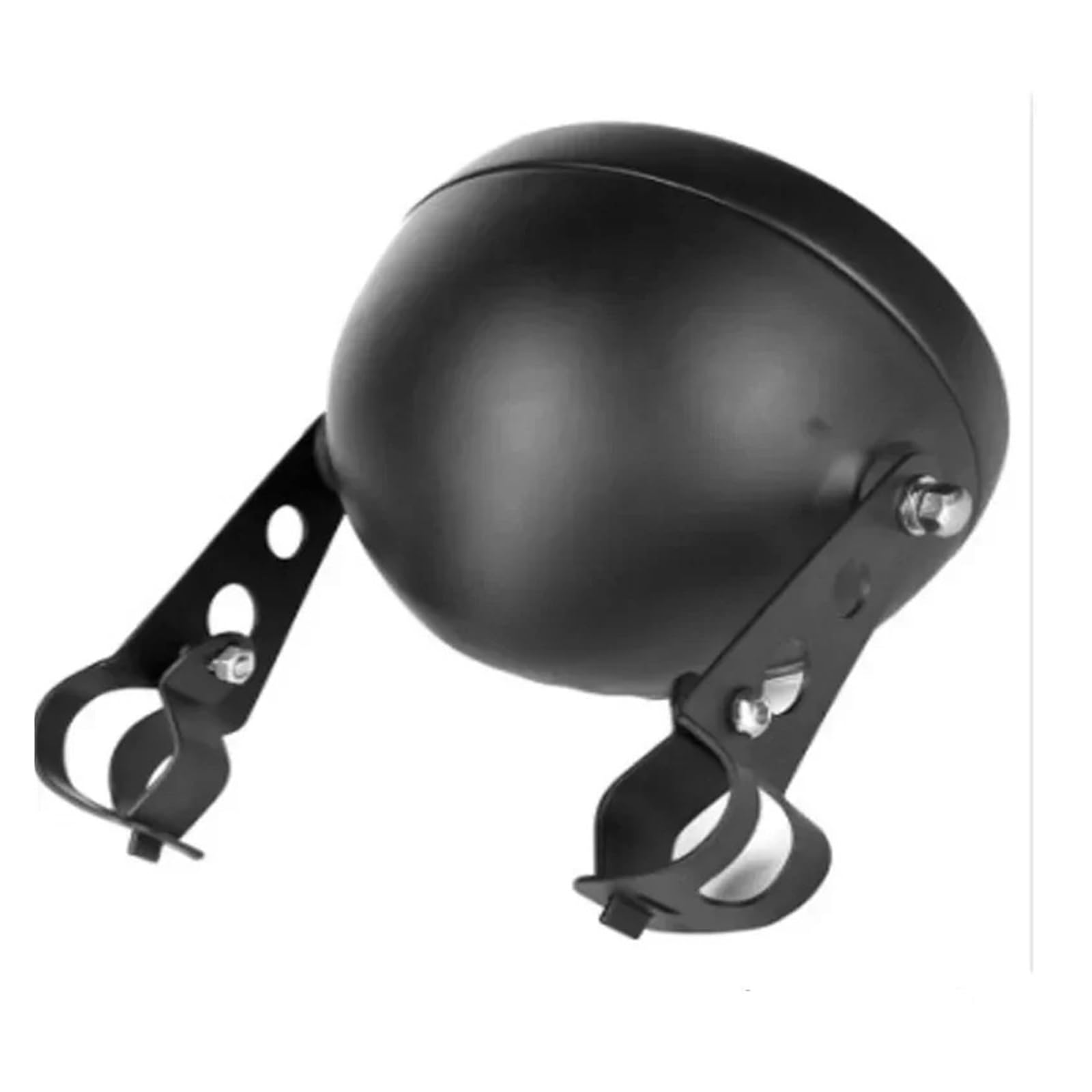 Pour Chopper 5,75 Pouces Moto Ronde Noire 3/4 "boîtier De Montage Phare LED Coque Seau ﻿ Projecteur Avant Moto