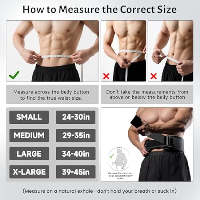 MANUEKLEAR Gym Weight Lifting Belt Weight Lifting Workout Weightlifting Powerlifting Belt for Men Women - 7.5inch - Bodybuilding Fitness Back Support for Cross Training, Squats, Lunges