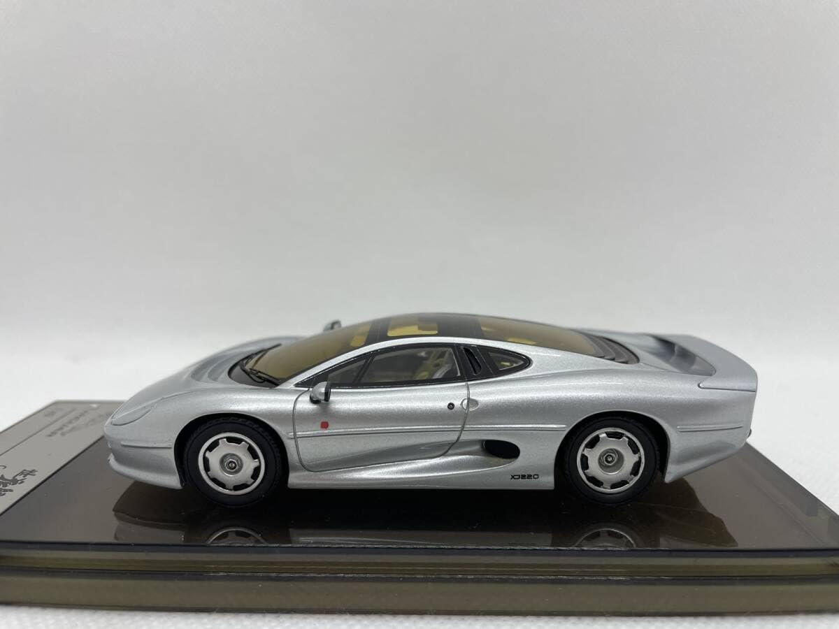 Amazon | Century Dragon 1/43 ジャガー JAGUAR XJ220 シルバー J04-03